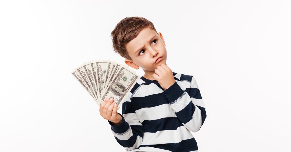 Kids learning how to invest money